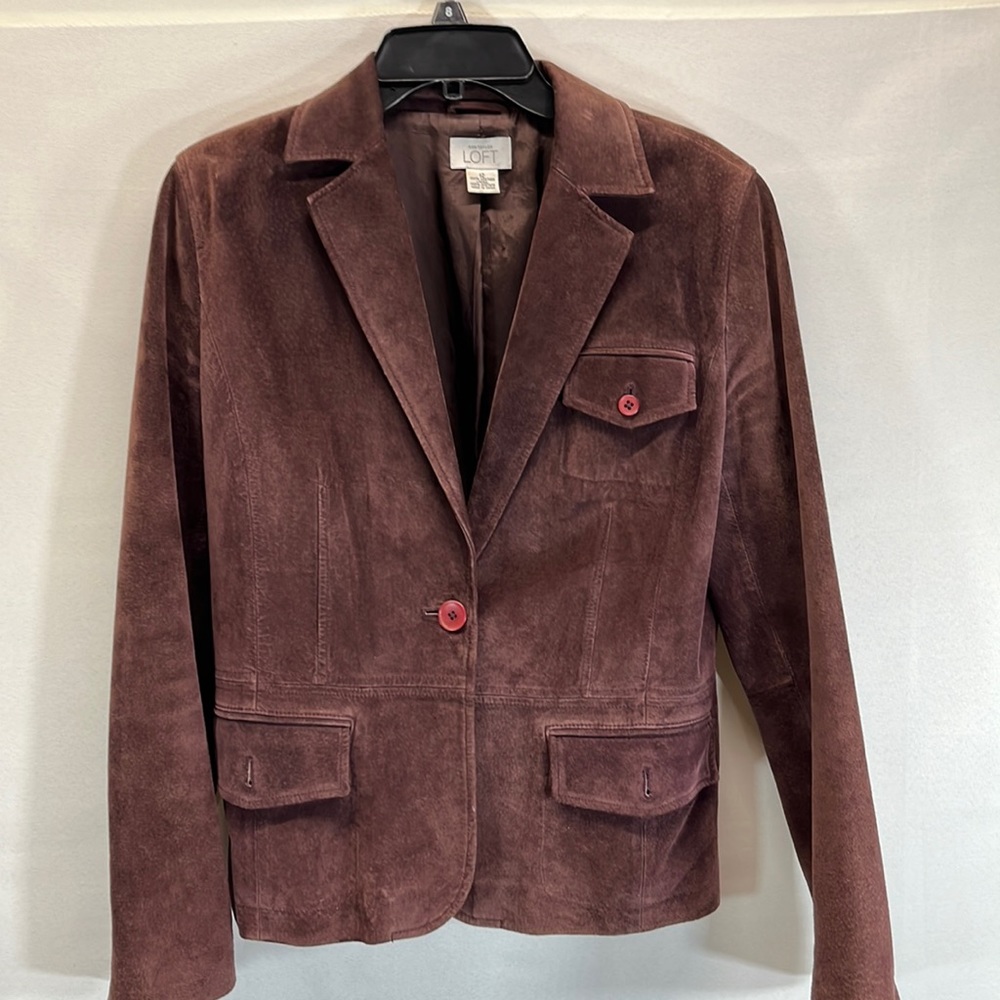 Loft suede jacket, size 12
